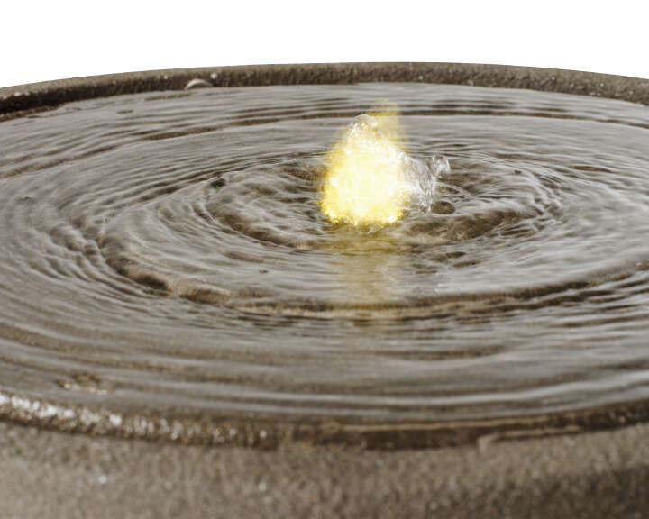 LUMINEO Springbrunnen Zylinder